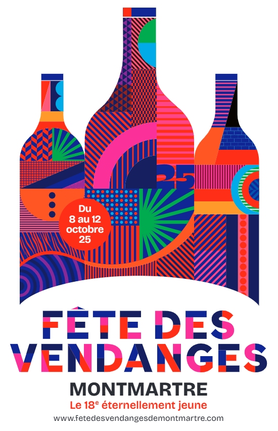 Affiche de la Fête des Vendanges 2025